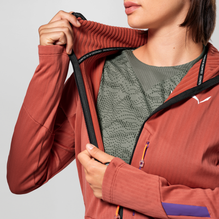 Ženska funkcionalna dukserica Salewa Pedroc Pl 3 Hd Jacket W
