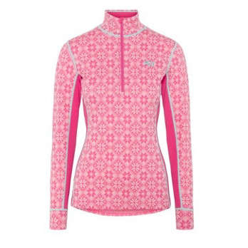 Ženska funkcionalna dukserica Kari Traa Rose Half Zip Baselayer Top