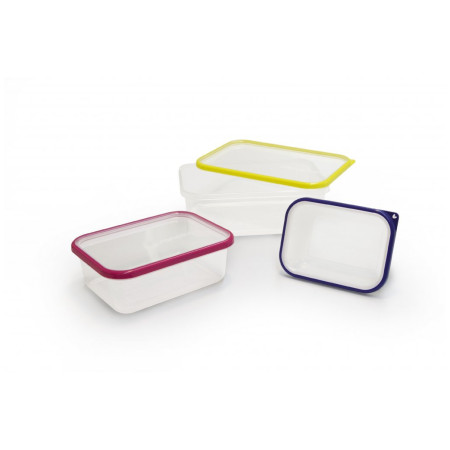 Kutija za hranu Omada Sanaliving Box Set 0,4L + 1L + 2L