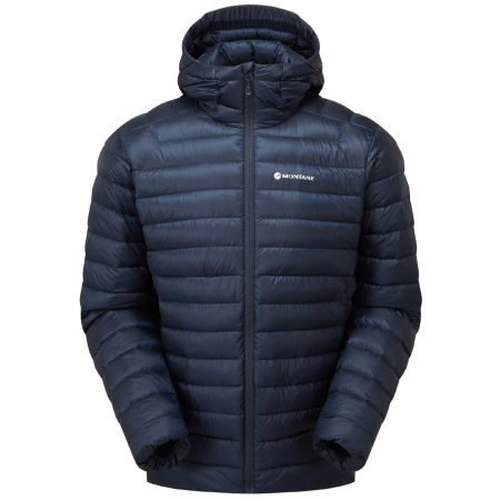 Muška zimska jakna Montane Anti Freeze Hoodie plava ECLIPSE BLUE