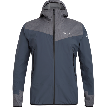 Muška jakna Salewa AGNER PTX 3L M JKT crna BlackOut/