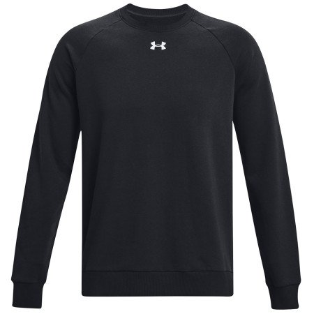 Muška dukserica Under Armour Rival Fleece Crew crna Black / / White