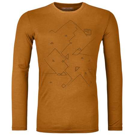 Muška majica Ortovox 185 Merino Tangram Ls M