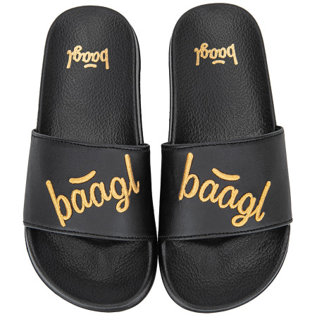 Dječje papuče Baagl Logo Gold