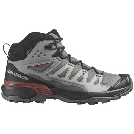 Muška obuća Salomon X Ultra 360 Mid Gore-Tex siva Pewter / Black / Burnt Henna