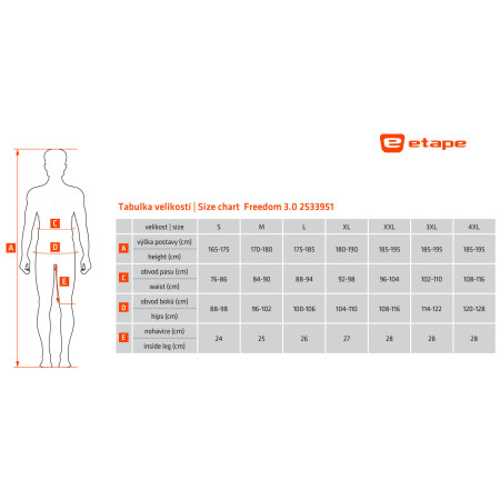 Muški biciklistički šorc Etape Freedom 3.0
