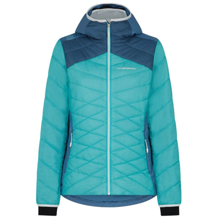Ženska jakna La Sportiva Mythic Primaloft Jkt W 2021 plava Aquarelle/Atlantic