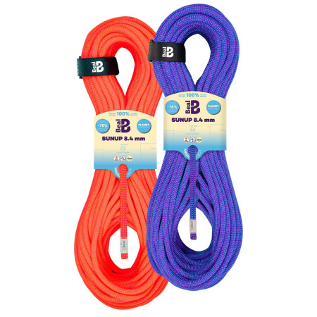 Uže Beal Sunup 2x50 m ljubičasta/narančasta PURPLE-ORANGE