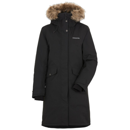 Ženska hibridna parka jakna Didriksons Erika Wns Parka 3 crna Black