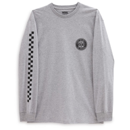 Muška majica Vans Original Checkerboard C LS siva