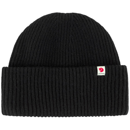 Zimska kapa Fjällräven Fjällräven Heavy Beanie crna Black