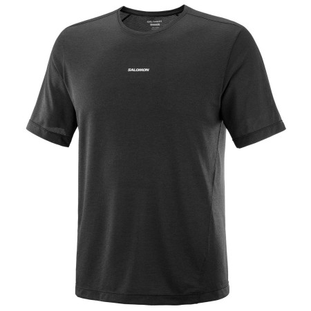 Muška majica Salomon Shakeout Core SS TEE M crna Deep Black
