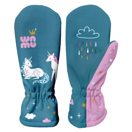 Dječje zimske rukavice na palac WAMU Jednorožci