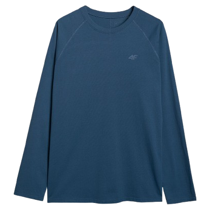 Muška majica 4F Longsleeve M474 plava DENIM