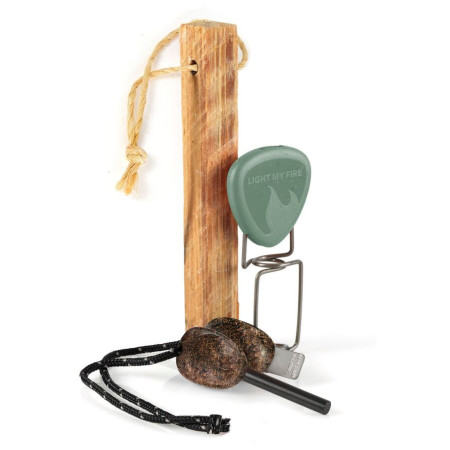 Komplet Light My Fire FireLighting Kit BIO zelena/smeđa Sandygreen/Cocoshell