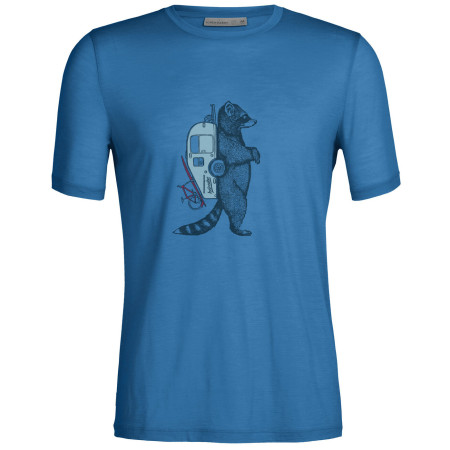 Muška majica Icebreaker Men Tech Lite II SS Tee Waschbar Wandering plava