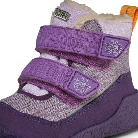 Dječje zimske cipele Affenzahn Prewalker Winter Boot Vegan Snuggy Butterfly