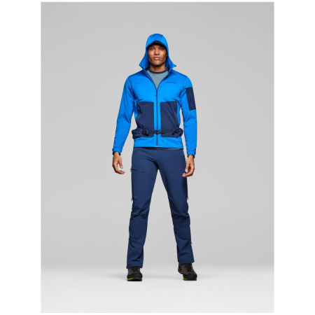 Muške funkcionalne majice dugih rukava Norrona falketind warm2 stretch Hood