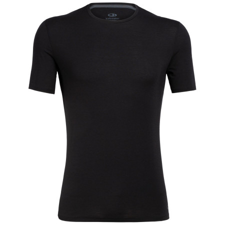 Muška majica Icebreaker M Anatomica SS Crewe crna Black