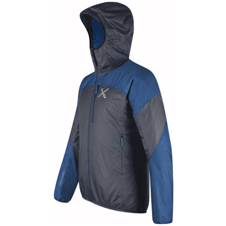 Muška jakna Montura Vertigo Hybrid Hooded Jacket plava/tamno siva Graphite Blue/B.Blue