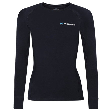 Ženska funkcionalna majica Progress MT TDRZ 250 crna/plava černo-modrá