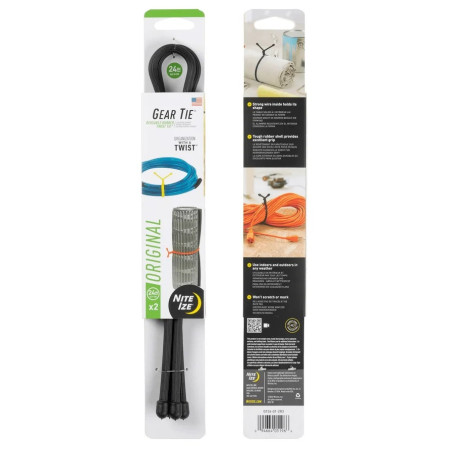 Vezna žica Nite Ize Gear Tie 24" crna Černá