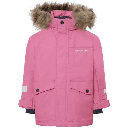 Dječja zimska jakna Didriksons Bjärven Kids Parka 5 Heather Pink ružičasta Heather Pink