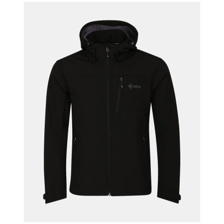 Muška softshell jakna Kilpi Ontavio-M crna BLK