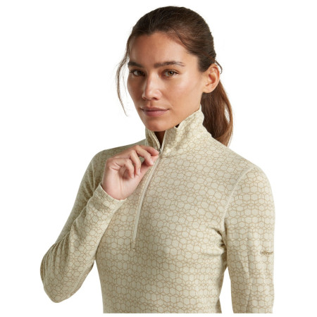 Ženska funkcionalna majica Icebreaker Women M 260 Tech Vertex LS HZ AlpGeo