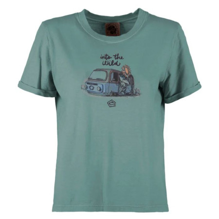 Ženska majica E9 Wild Women's zelena Thymus
