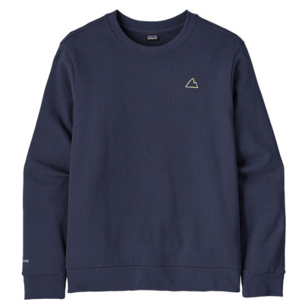 Muška dukserica Patagonia M's Fitz Roy Massif Daily Crew plava New Navy