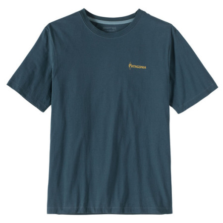 Muška majica Patagonia M's Water People Banner T-Shirt tamno plava Summit Blue