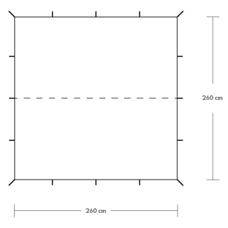Cerada za šator Warg Shirak