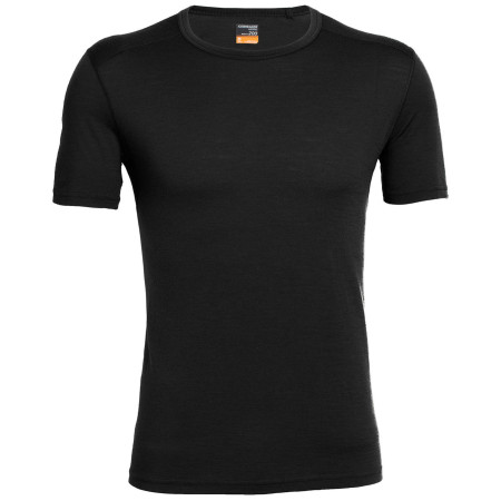 Muška majica Icebreaker Mens 200 Oasis SS Crewe crna Black