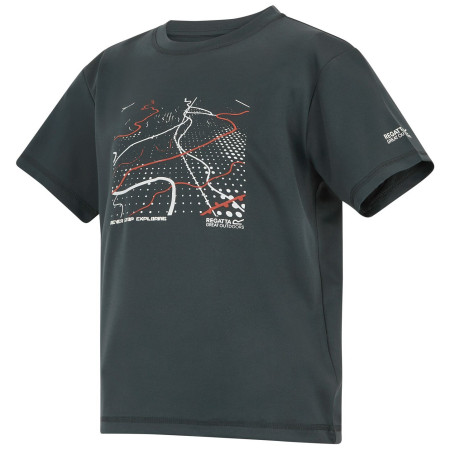 Dječja majica Regatta Alvarado Seal Grey