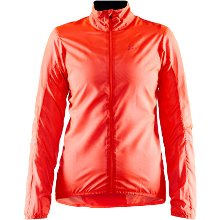 Ženska biciklistička jakna Craft Essence Light Wind narančasta Shock