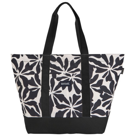 Torba za plažu Regatta Boulder Beach Bag crna/bež Abstract Floral Beige