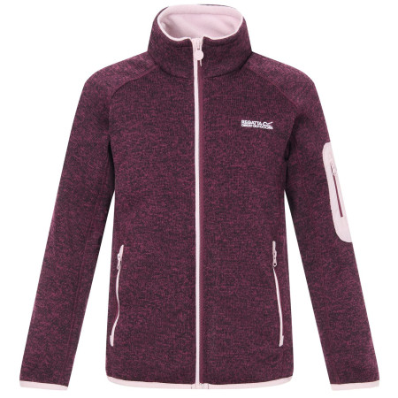 Dječja dukserica Regatta Junior Newhill Fig Powder Lilac crvena FigPowLilac