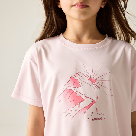 Dječja majica Regatta Aria Pink Haze