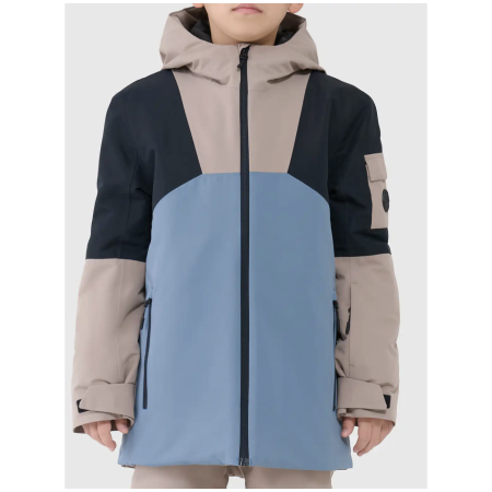 Dječja jakna 4F Technical jacket M0837 smeđa LIGHT BROWN