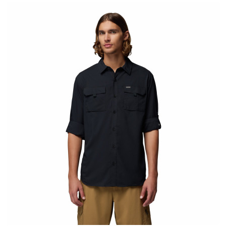 Muška košulja Columbia Silver Ridge™ Utility II LS Shirt crna Black