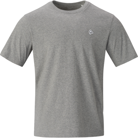 Muška majica Norrona /29 cotton viking patch T-shirt siva Grey Melange