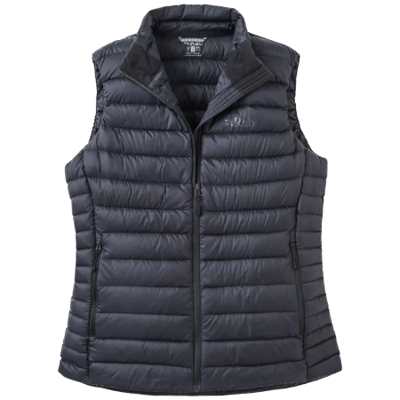 Ženski prsluk Rab Microlight Down Vest crna
