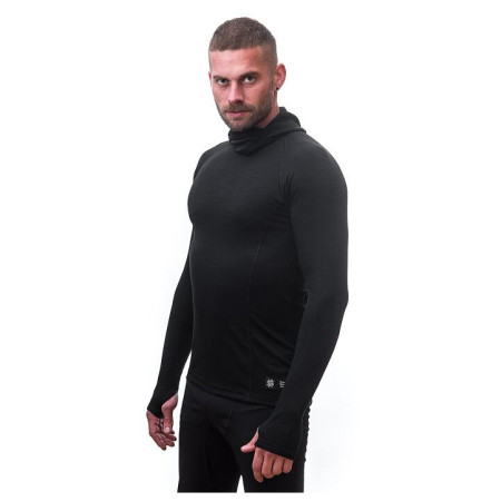 Muška majica Sensor Merino DF sa kapuljačom