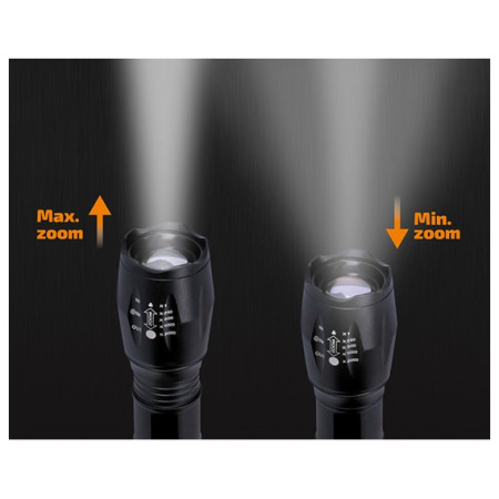 Baterijska lampa na punjenje Solight LED Rechargeable Torch