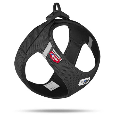 Ogrlica za psa Curli Vest Clasp Air-Mesh crna Black