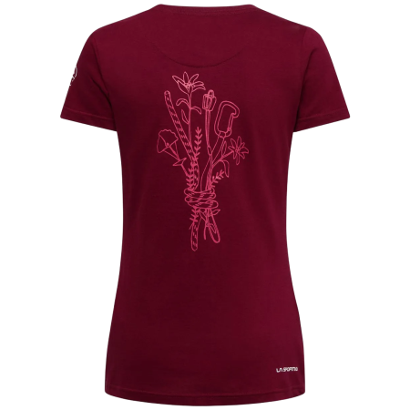 Ženska majica La Sportiva Climb Flower T-Shirt W