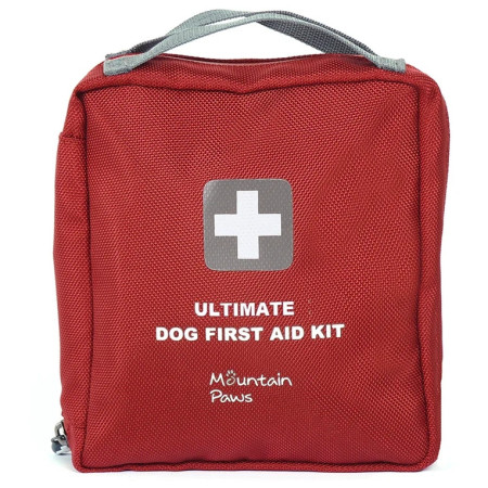 Prva pomoć za pse Mountain Paws Ultimate Dog First Aid Kit (2026) crvena red