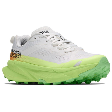 Muške tenisice za trčanje Hoka Torrent 5 bijela/zelena Frost / Neon Yuzu