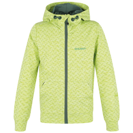 Dječja dukserica Husky Alony K svijetlo zelena